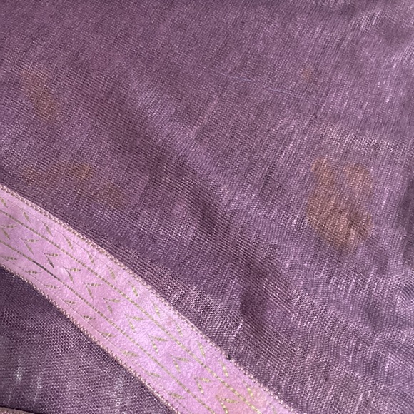 Incredible linen and leather jacket. Made in Italy. Stunning details. - Picture 8 of 12